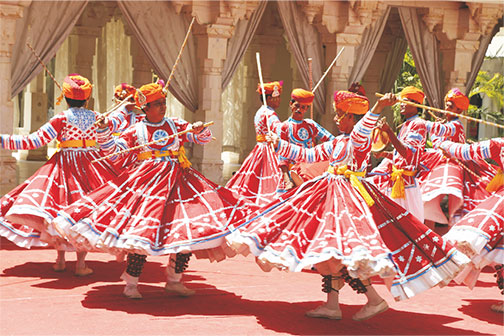 Gair Dance Of Rajasthan